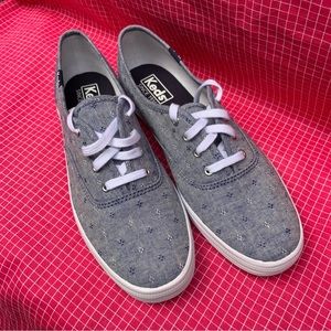 Keds Doby Daisy Blue Size 7 Women’s